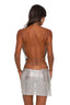 HALO GLOMESH SKIRT SILVER